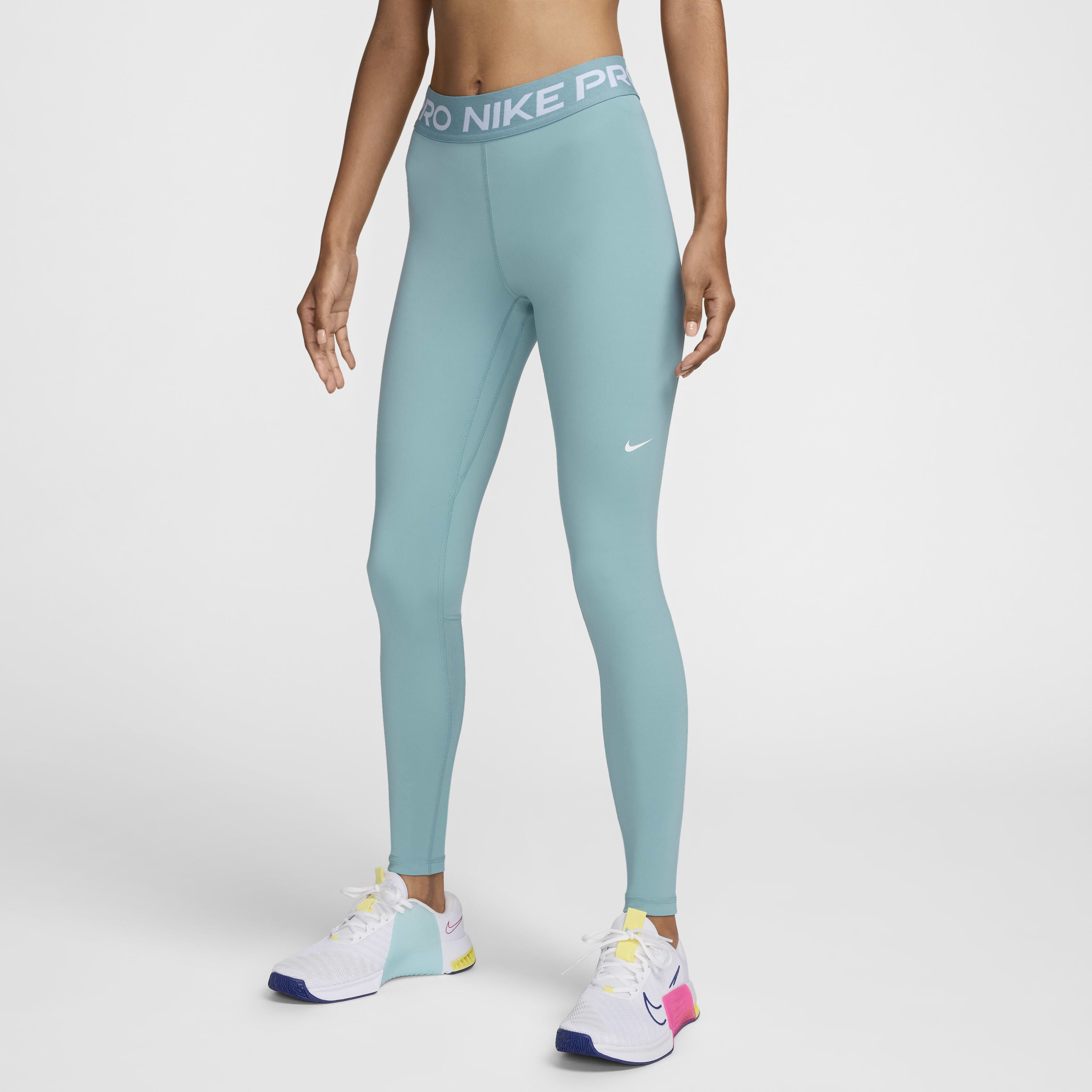 Nike pro white leggings outlet