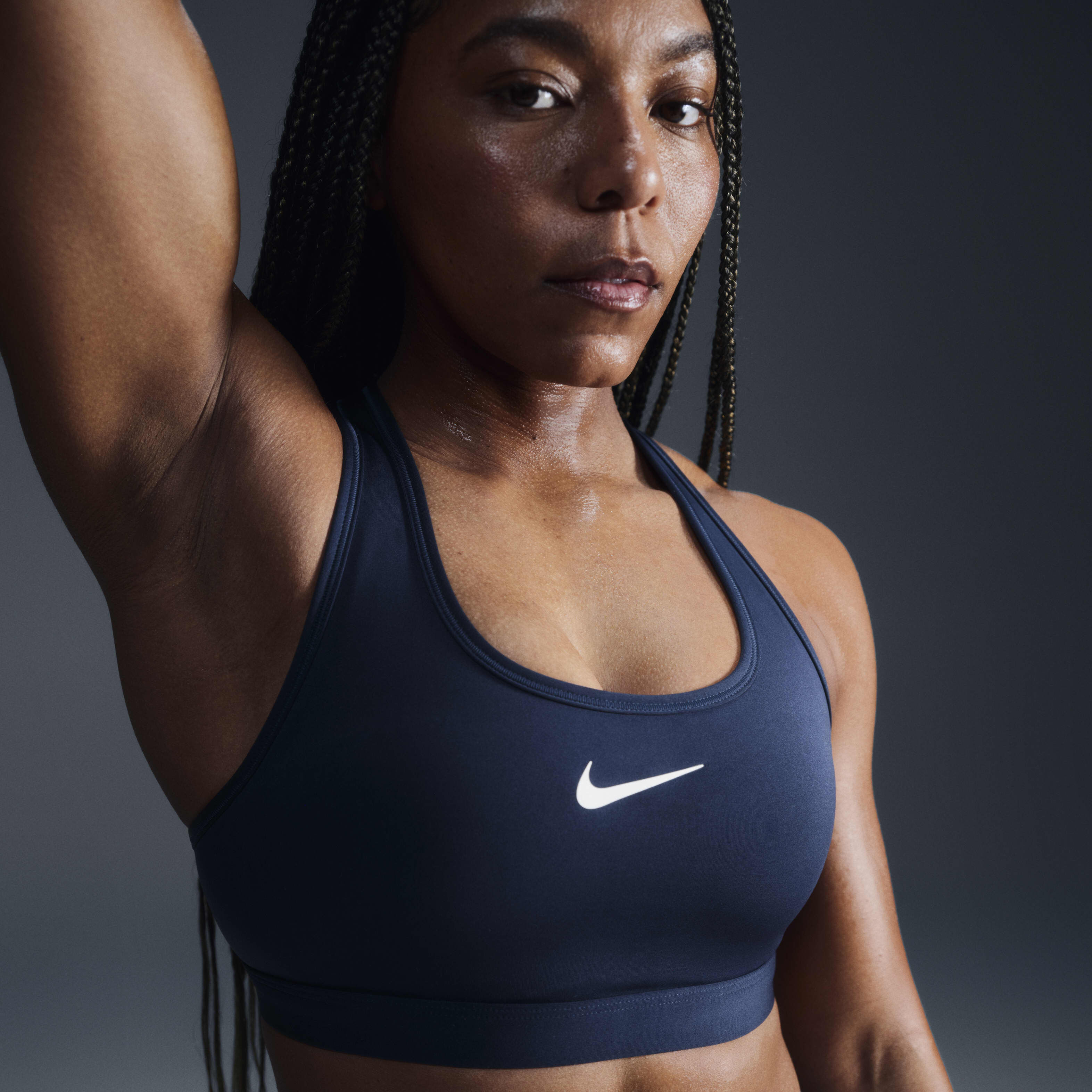 Buy Nike Swoosh Medium Support Women s Padded Sports Bra Nike Saudi Official
