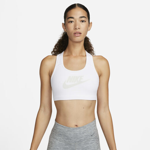Sports Bras-Nike, Nike Swoosh, Women's Medium-Support Graphic Sports Bra