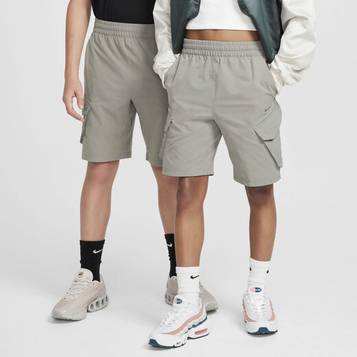 Shorts-Nike, Nike Sportswear City Utility, Older Kids' Cargo Shorts