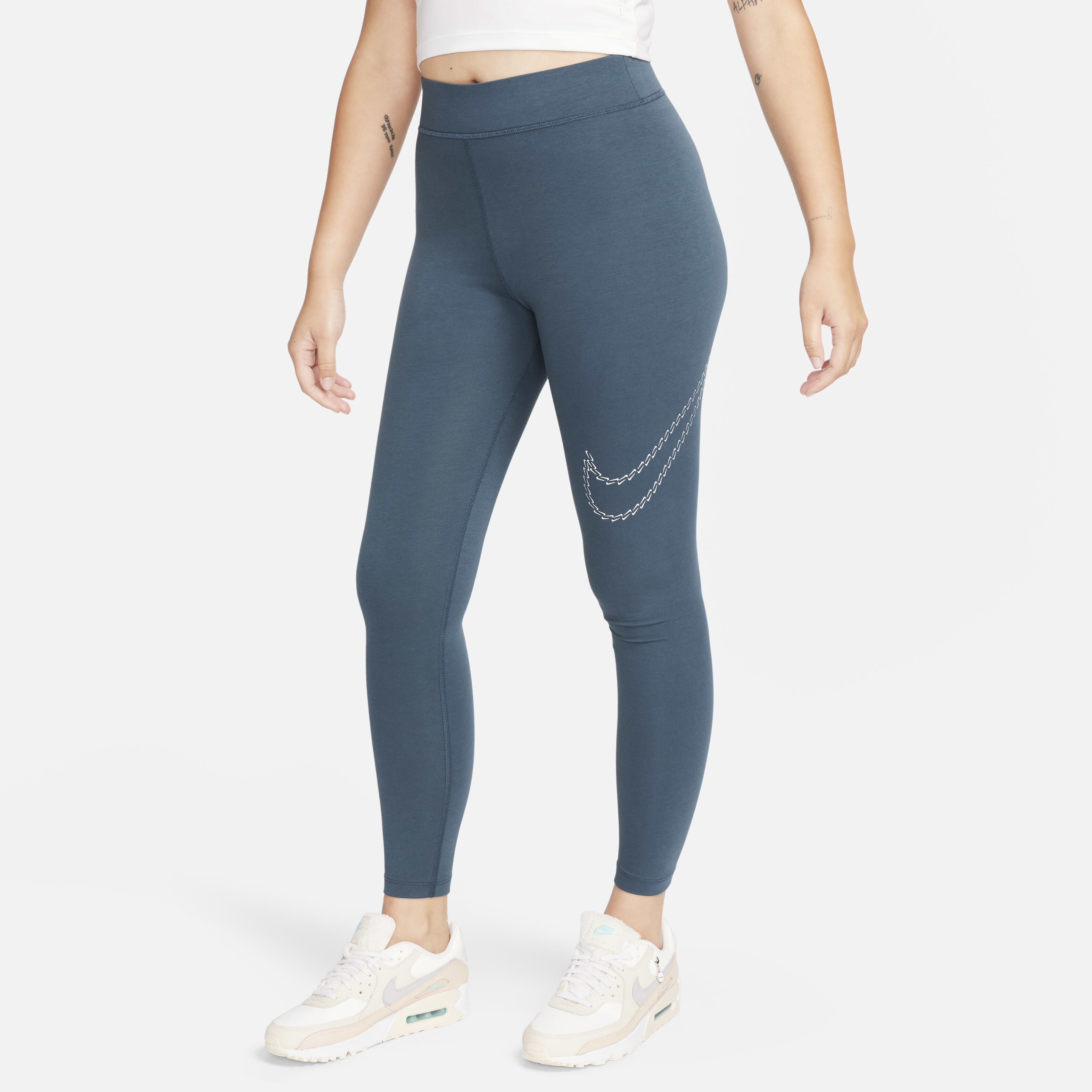 Buy Nike Sportswear Premium Essential Women s High Waisted Shine Leggings Nike Saudi Official