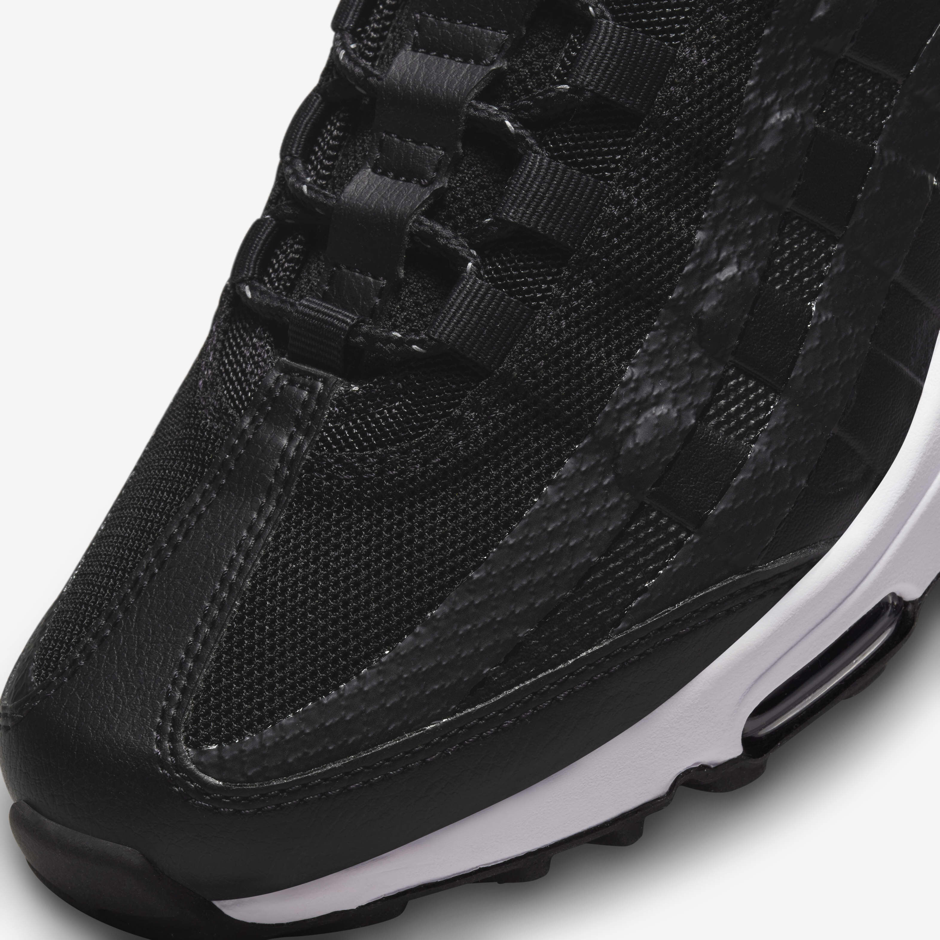 Nike air max 95 premium volt/black men's shoe cheap