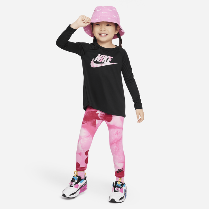 Little girl top nike leggings