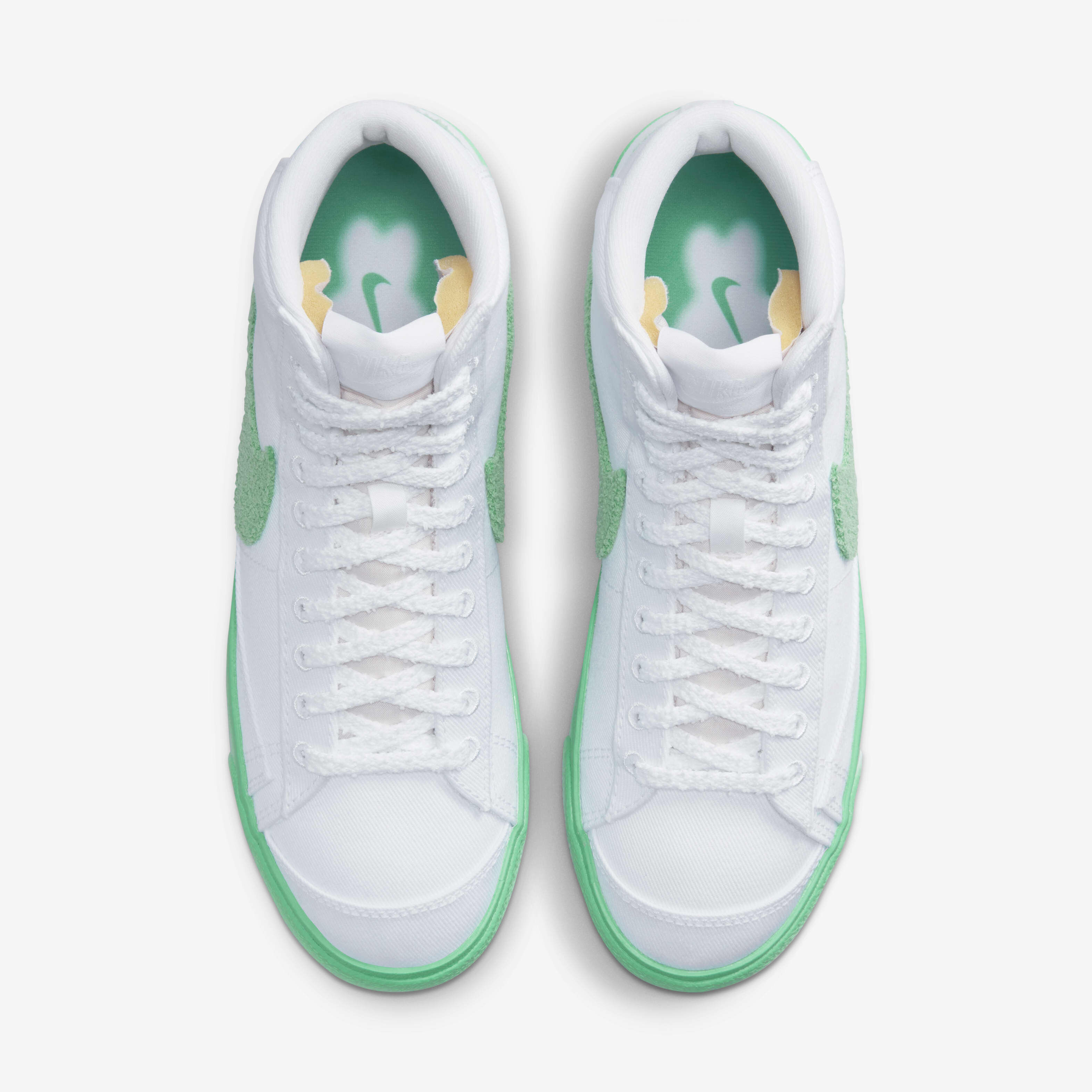 Buy Nike Blazer Mid '77 Women's Shoes - White/Barely Green