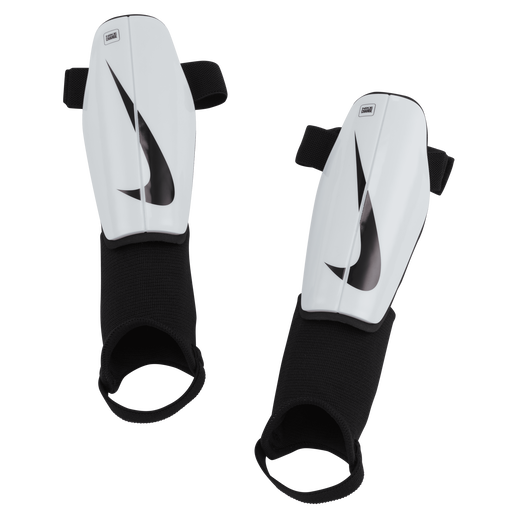 White nike shin guards sales