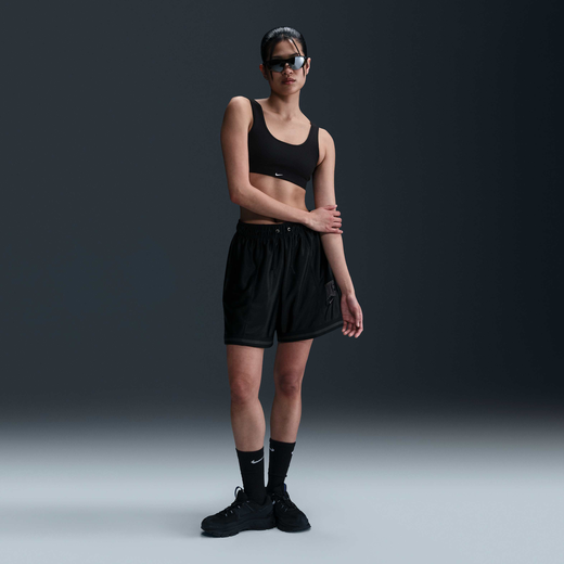 Shorts-Nike, Nike Sportswear, Women's Loose Mid-Rise Graphic Shorts