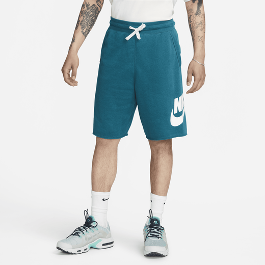 Nike french sales terry alumni shorts