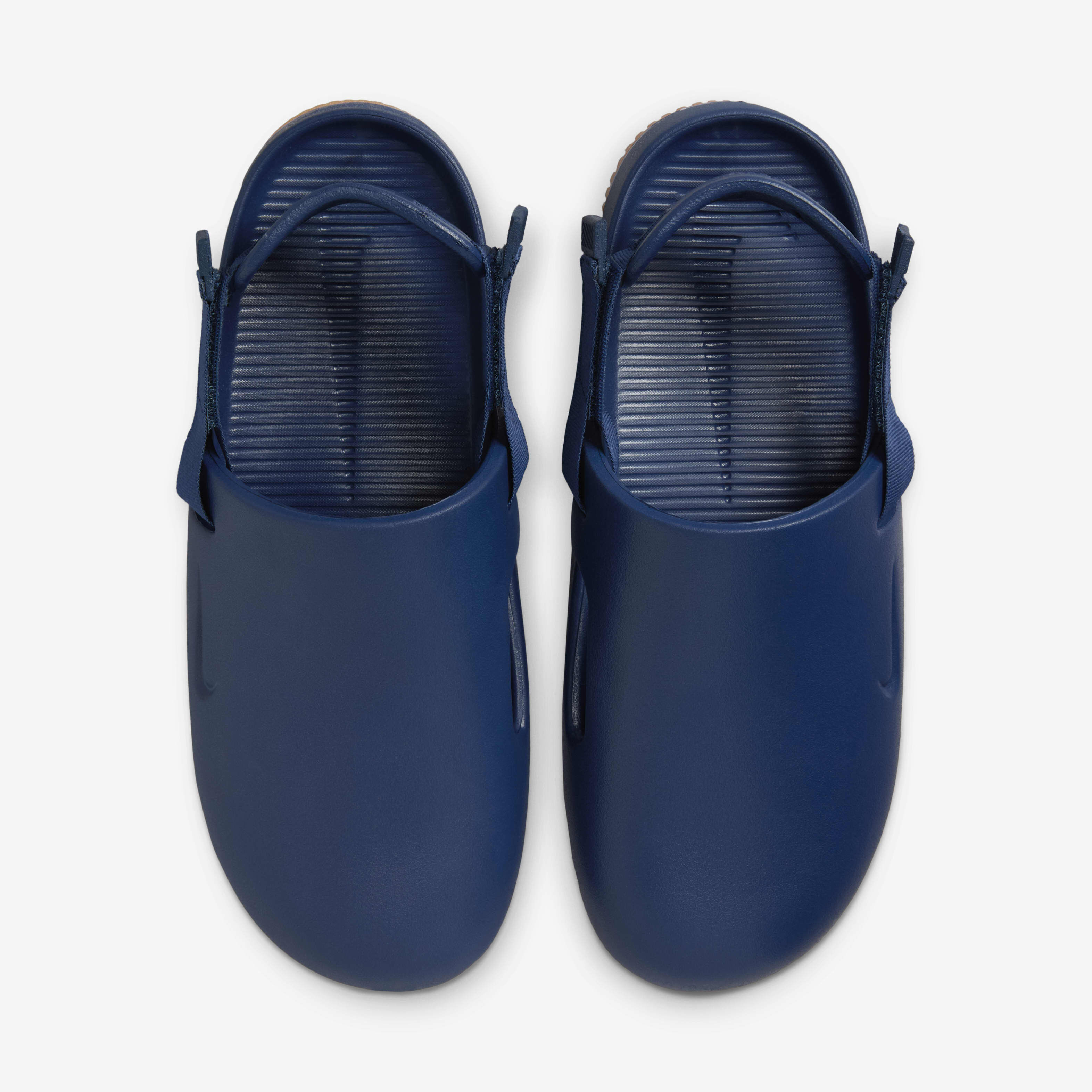 Buy Nike Calm Men's Mules - Navy/Gum Medium Brown/Navy
