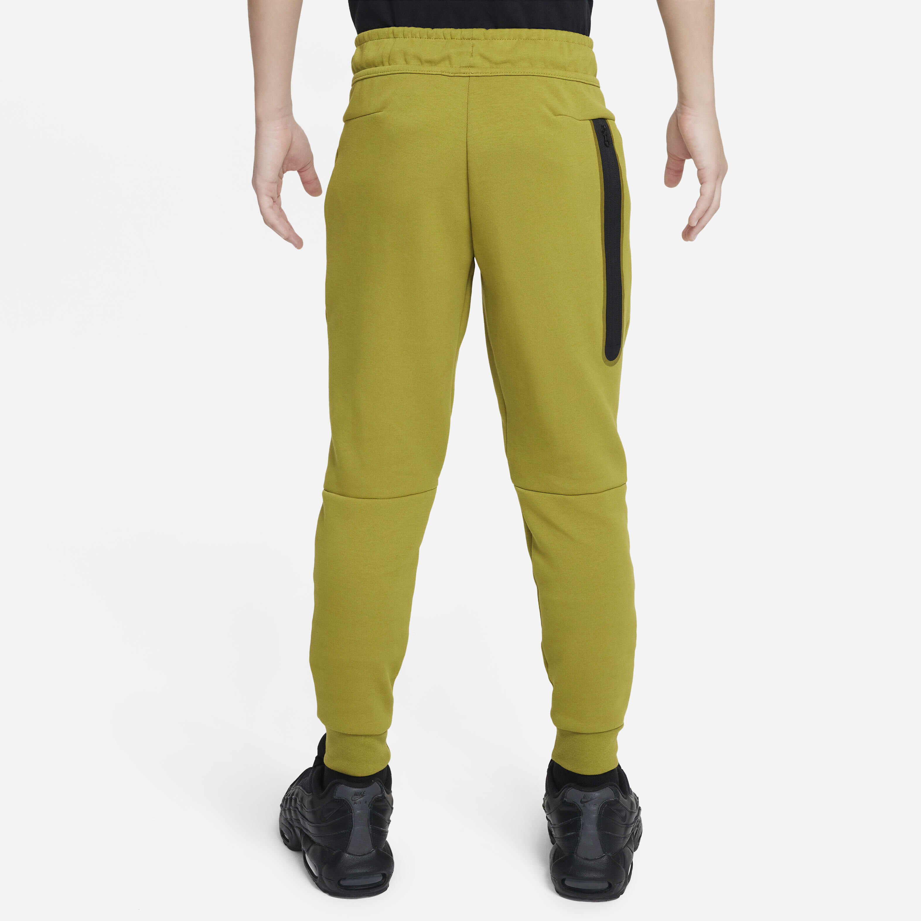 Nike tech fleece pants yellow top