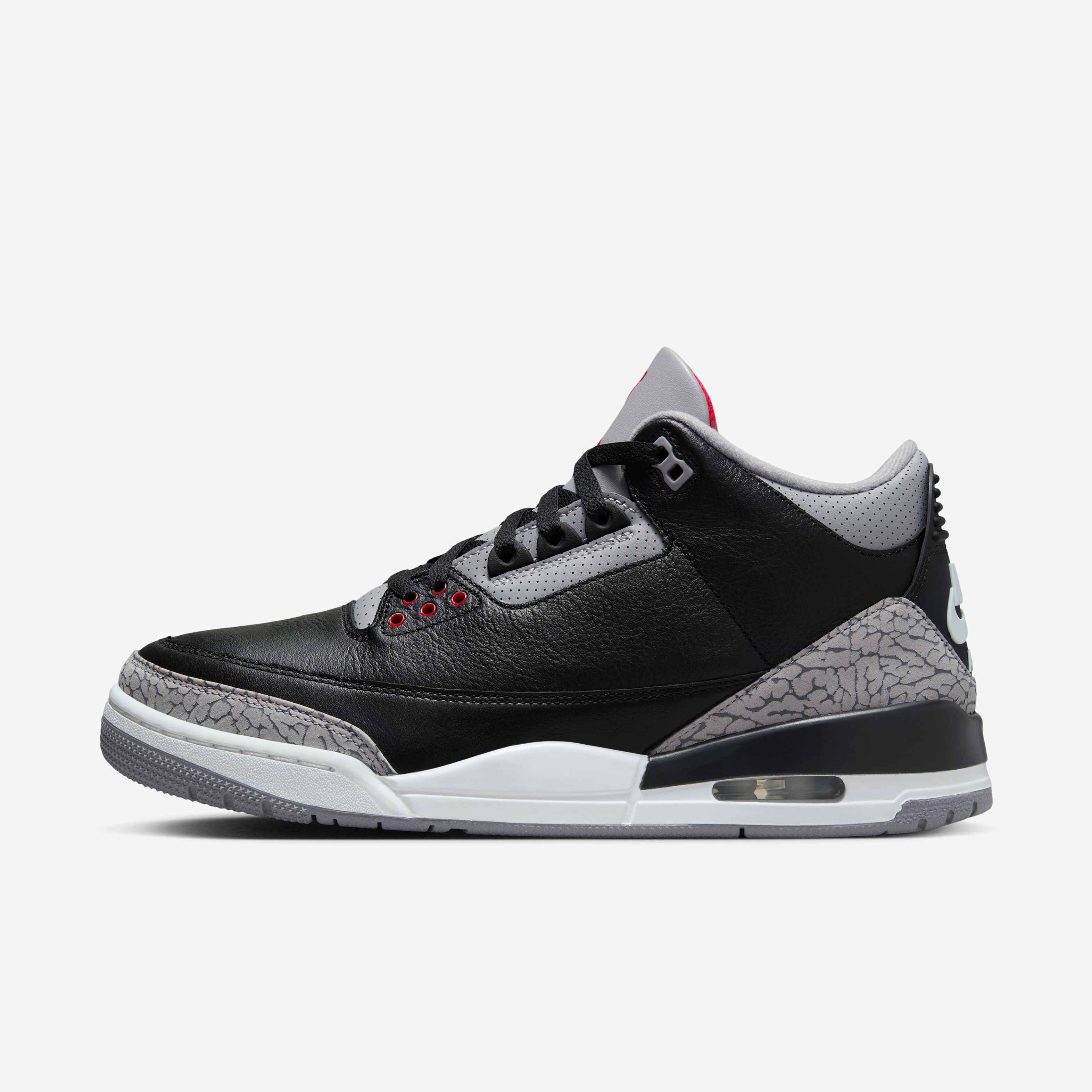Air jordan 3s black cement hot sale