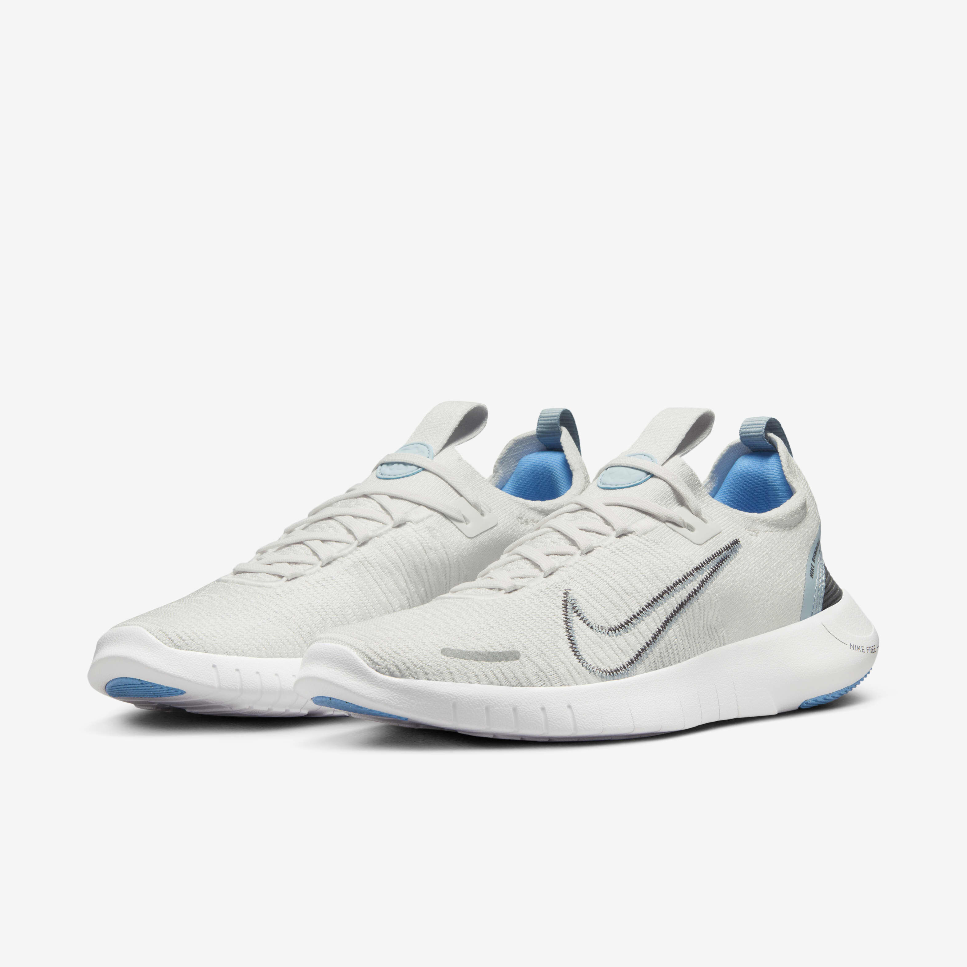 Nike free rn blue womens best sale