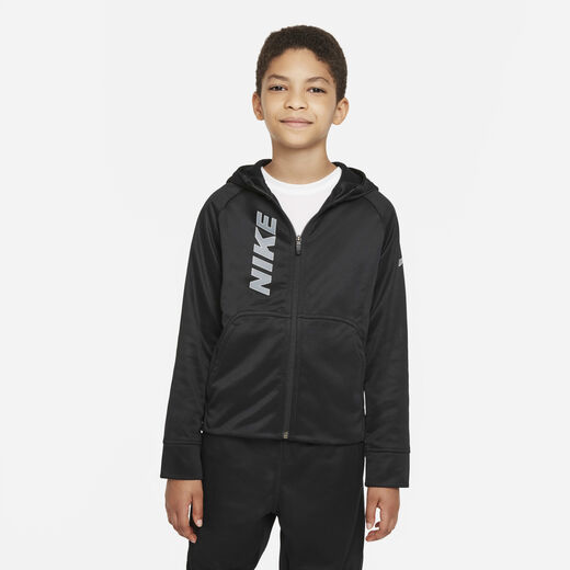 Hoodies & Sweatshirts-Nike, Nike Therma-FIT, Older Kids' (Boys) Graphic Full-Zip Training Hoodie