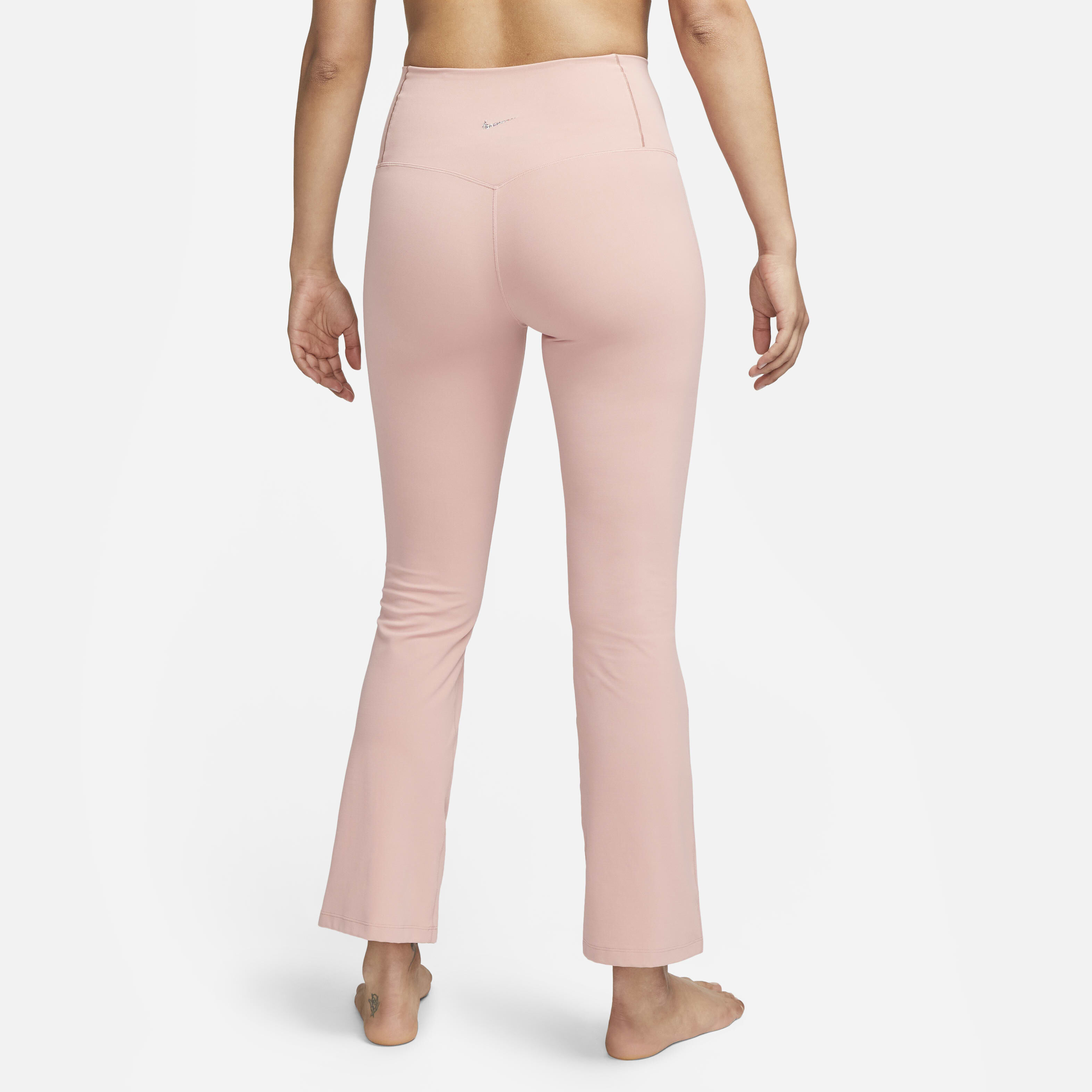 Buy Nike Yoga Dri FIT Luxe Women s Flared Trousers Red Stardust Nike Saudi Official
