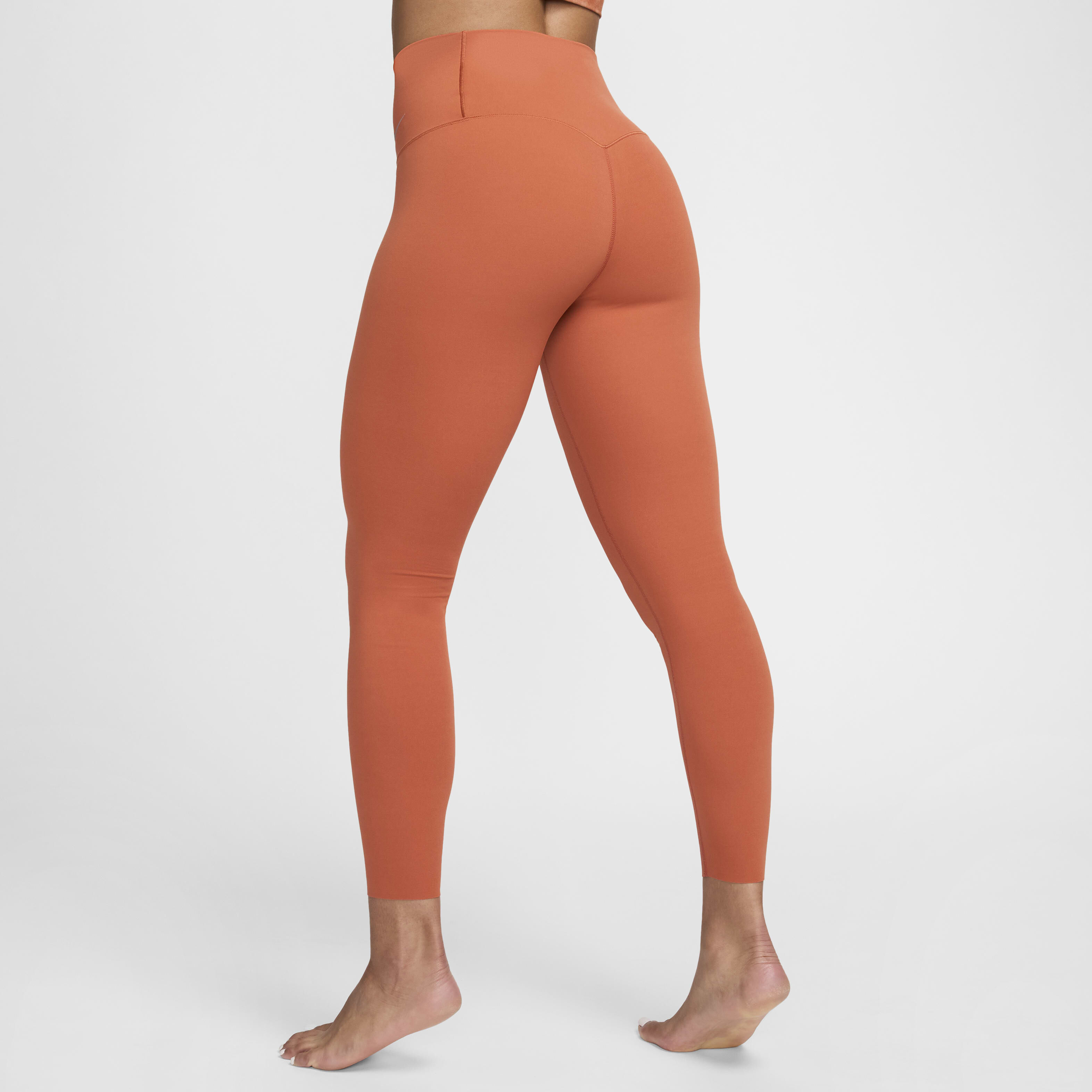 Buy Nike Zenvy Women's High-Waisted 7/8 Leggings - Burnt