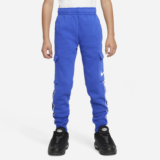 Trousers & Tights-Nike, Nike Sportswear Repeat, Older Kids' (Boys') Fleece Cargo Trousers