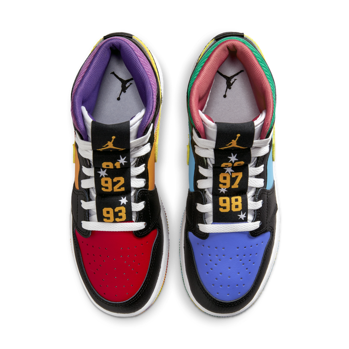 Jordan 1 mid lakers top 3 grade sales school