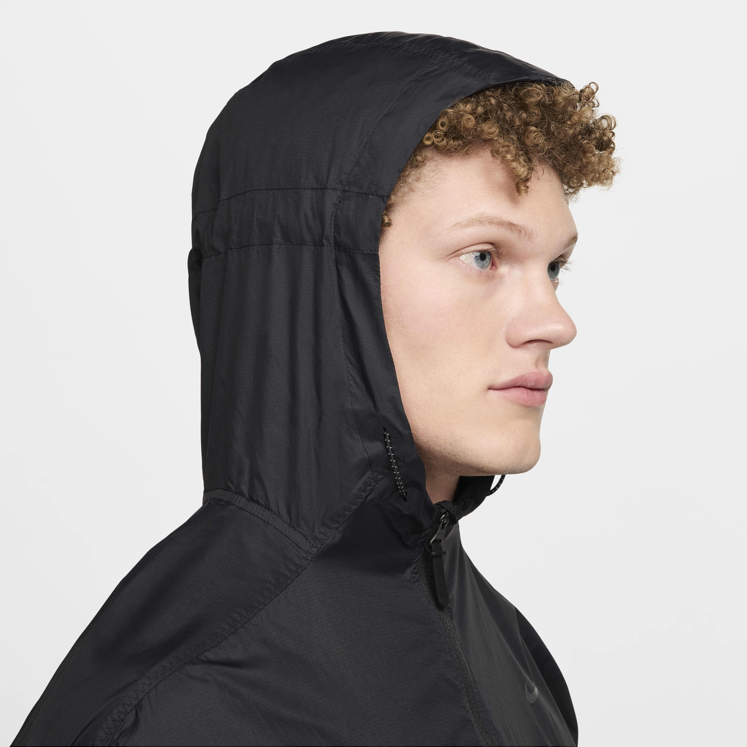 U340/NIKE RUNNING DIVISION ジャケット L 黒 Buy Nike Running Division Men's UV Running Jacket - Black