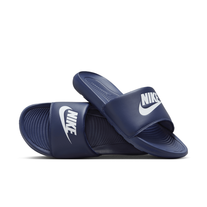 Mens blue nike sales slides
