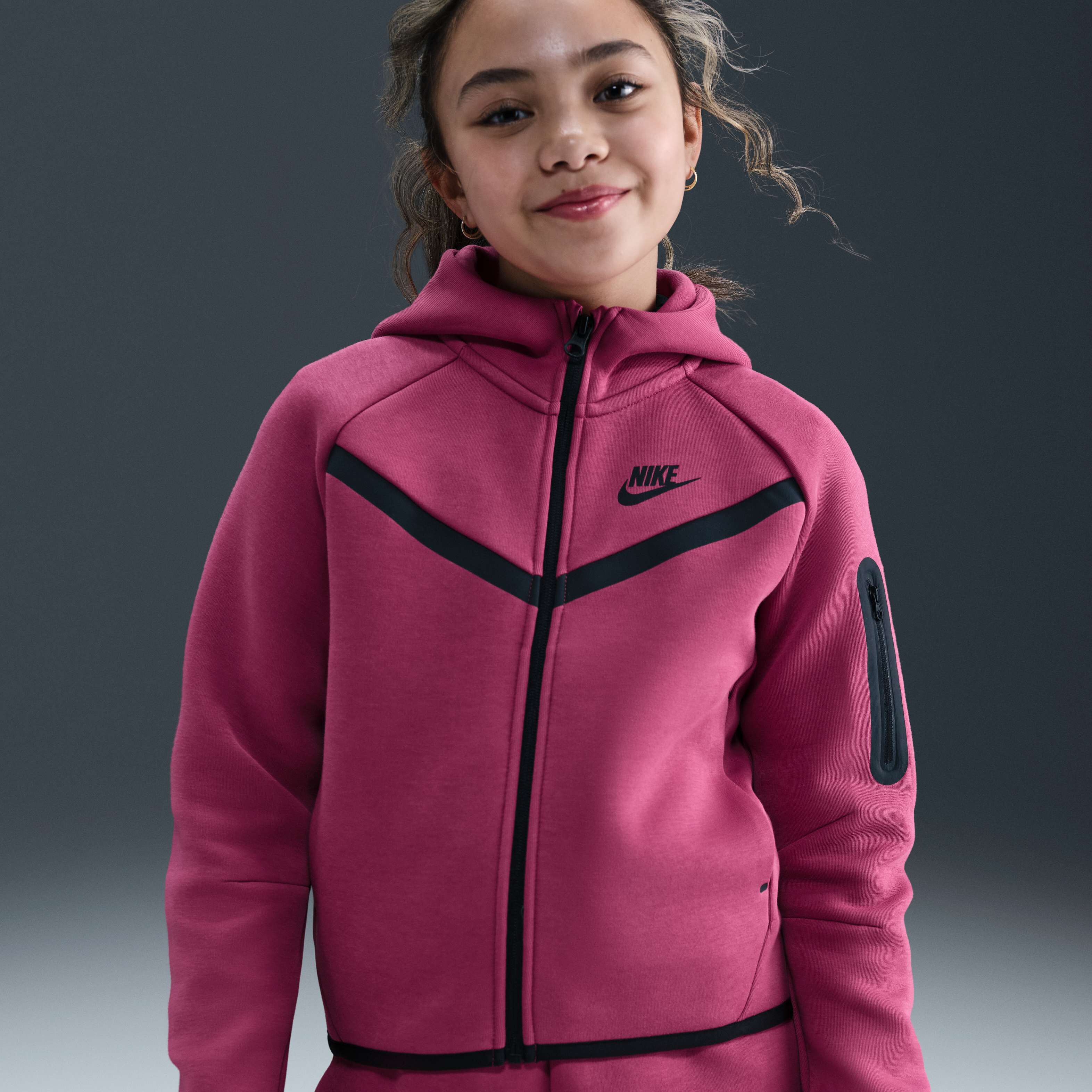 Nike Sportswear Tech High Neck Hoodie Nike Nike Sportswear - Main Image