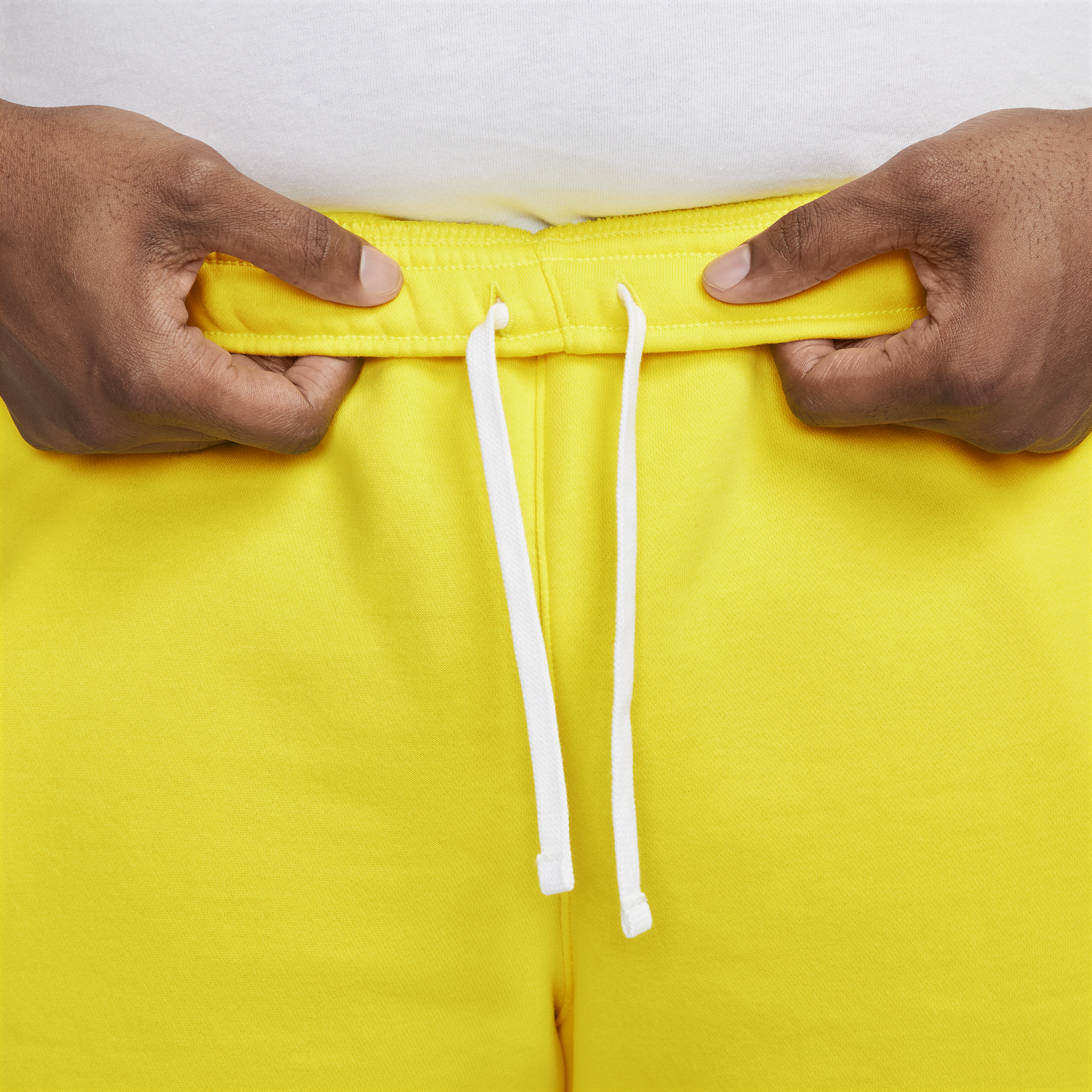 Yellow cheap nike sweatshorts