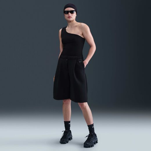 Field General looks-Nike, Nike Sportswear Modern Fleece, Women's Mid-Rise Loose Shorts