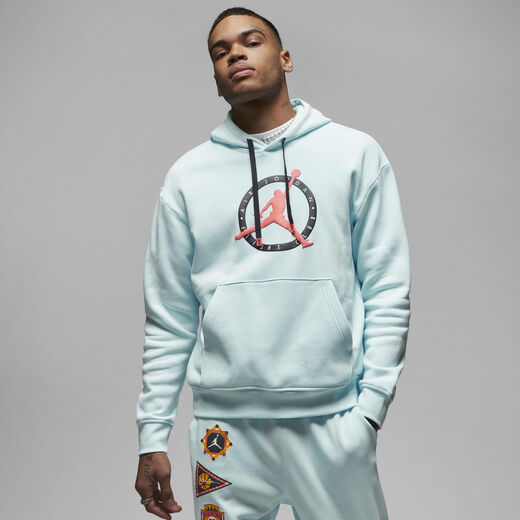 Jordan Men New Season Color Refresh-JRDN, Jordan Flight MVP, Men's Graphic Fleece Pullover Hoodie