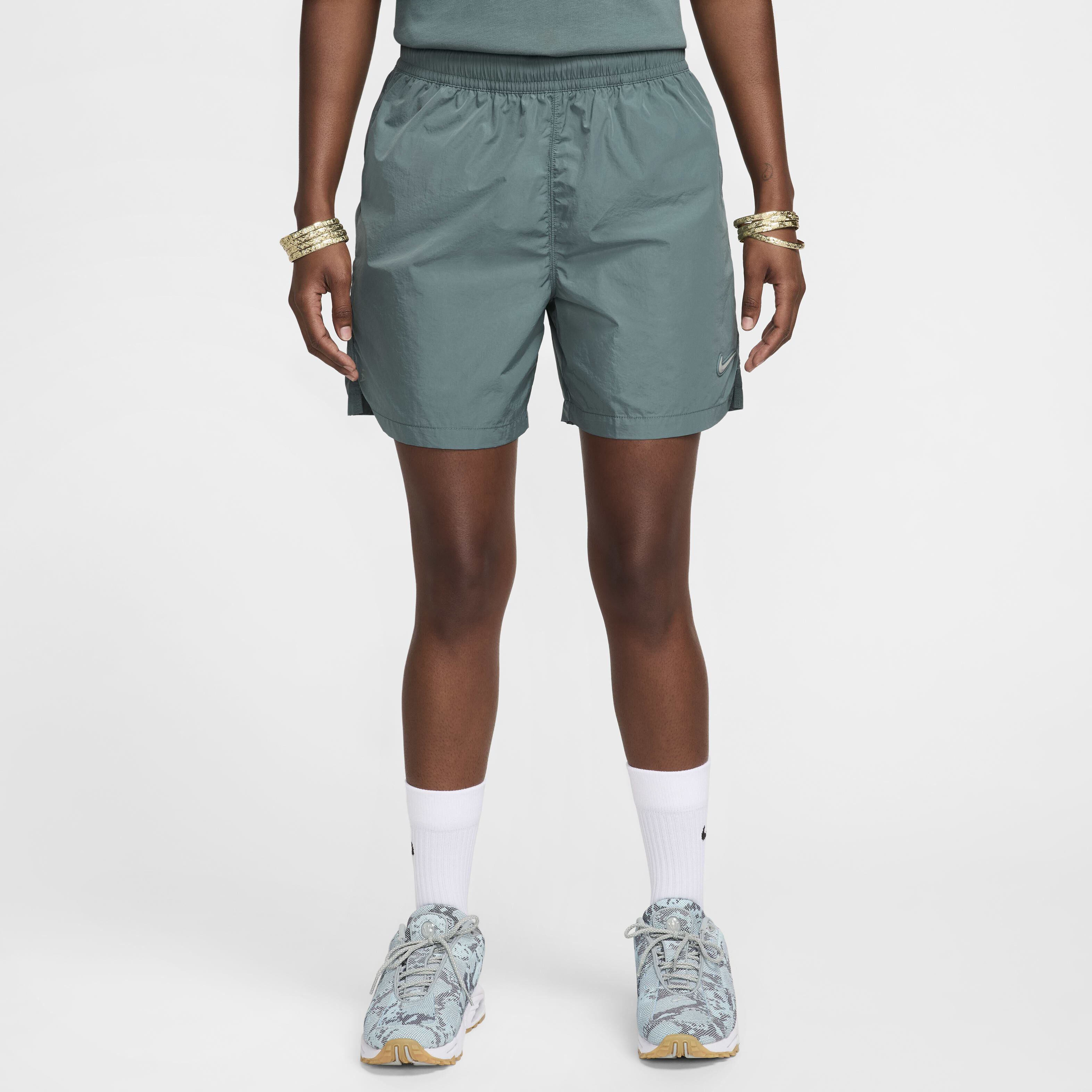 Buy NOCTA Cardinal Nylon Shorts Mineral Slate Faded Spruce Mica Green Nike Saudi Official