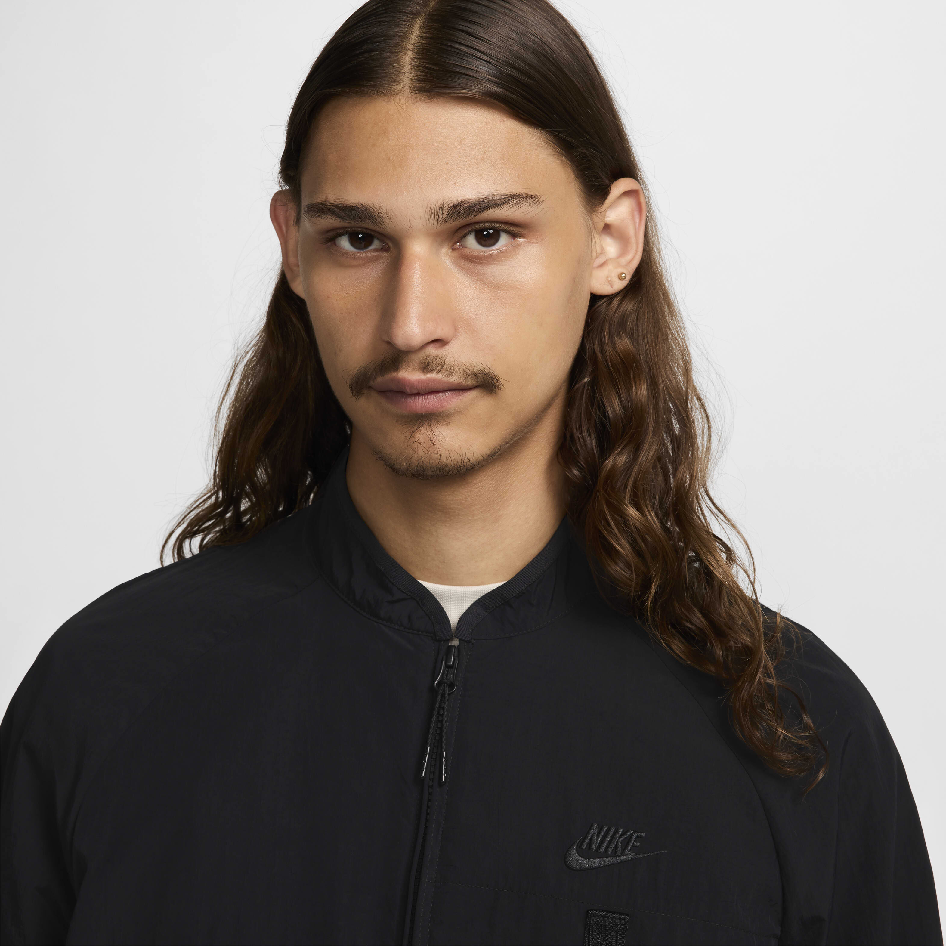 テック系 NIKE sports wear jacket 短丈 黒 L ナイロン Waterproof jacket Nike Tech - Men's - Lifestyle
