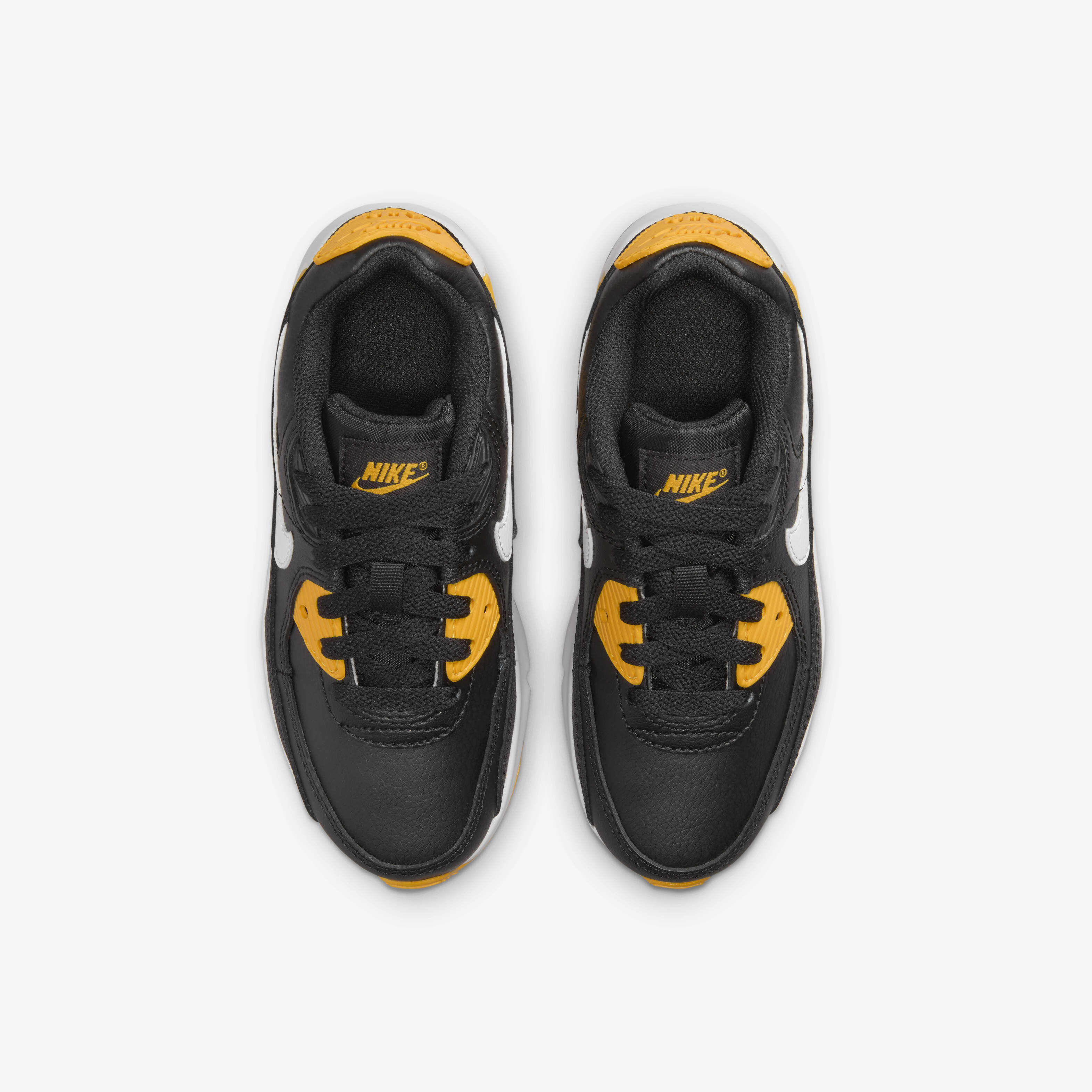 Nike air max 90 junior black and yellow clearance