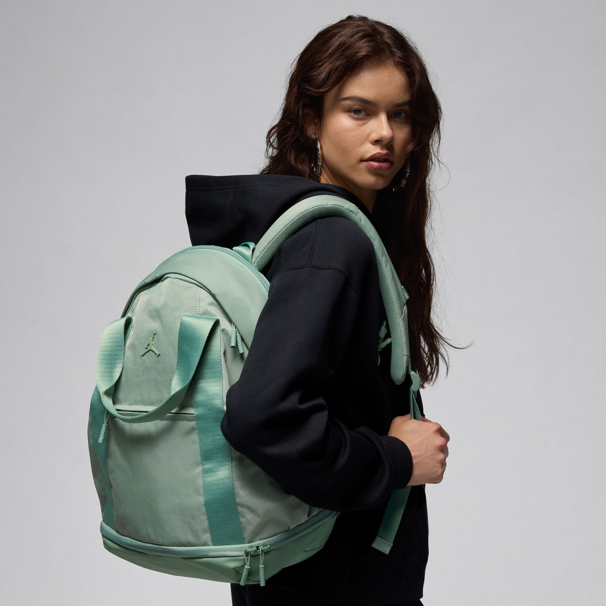 【NIKE】 Jordan Alpha Backpack 28L WA0868-023 Buy Jordan Alpha Backpack (28L) - Jade Smoke | Nike Saudi