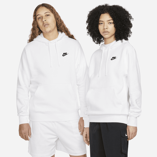 Shop Sportswear Club Fleece Pullover Hoodie Nike KSA