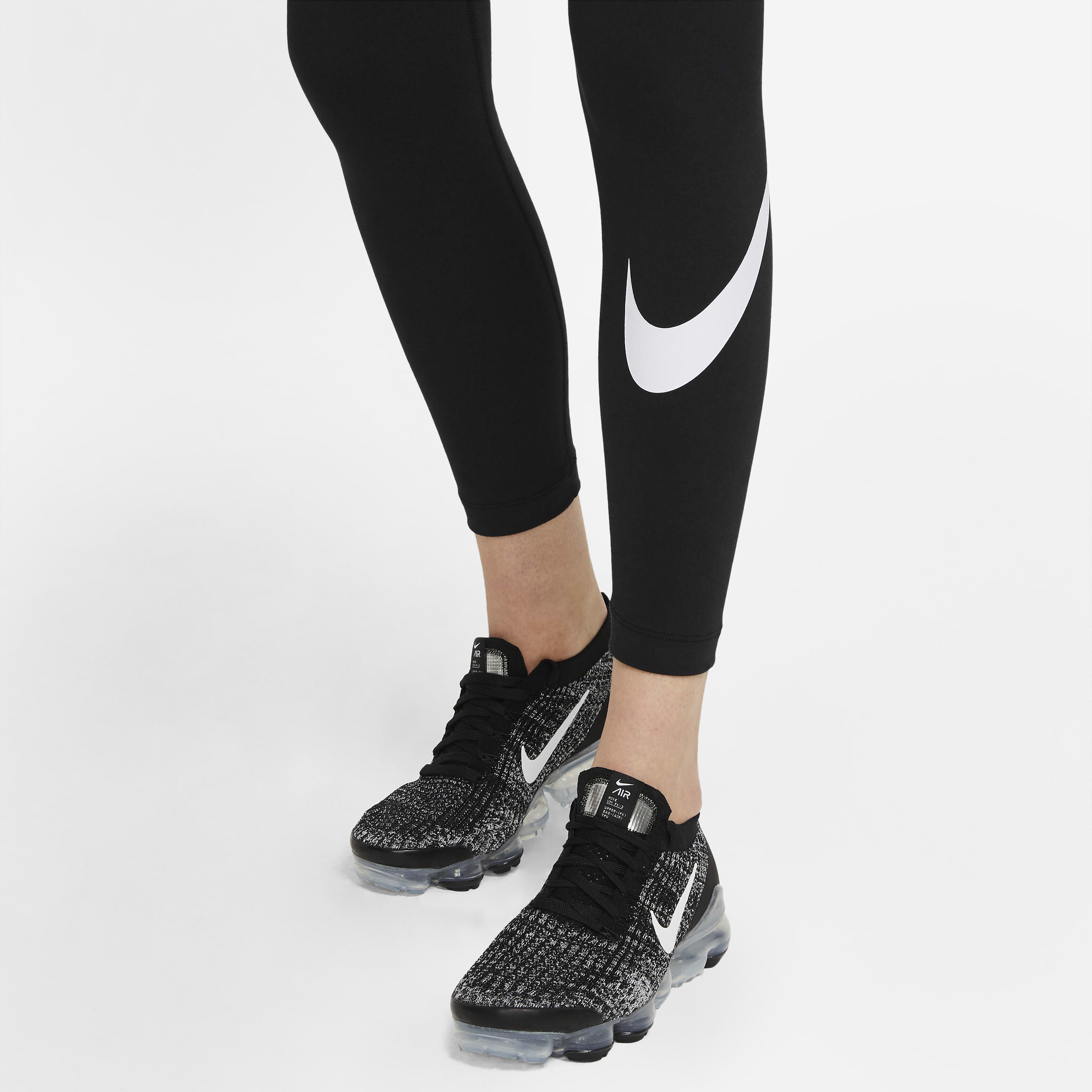 Nike swoosh leggings grey outlet
