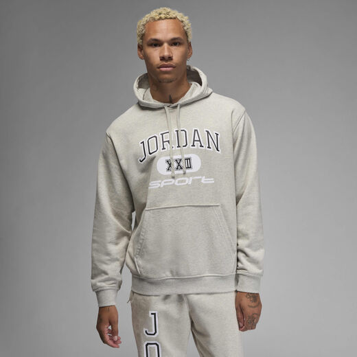 Jordan Grey-JRDN, Jordan Sport Crossover, Men's Dri-FIT Pullover Hoodie