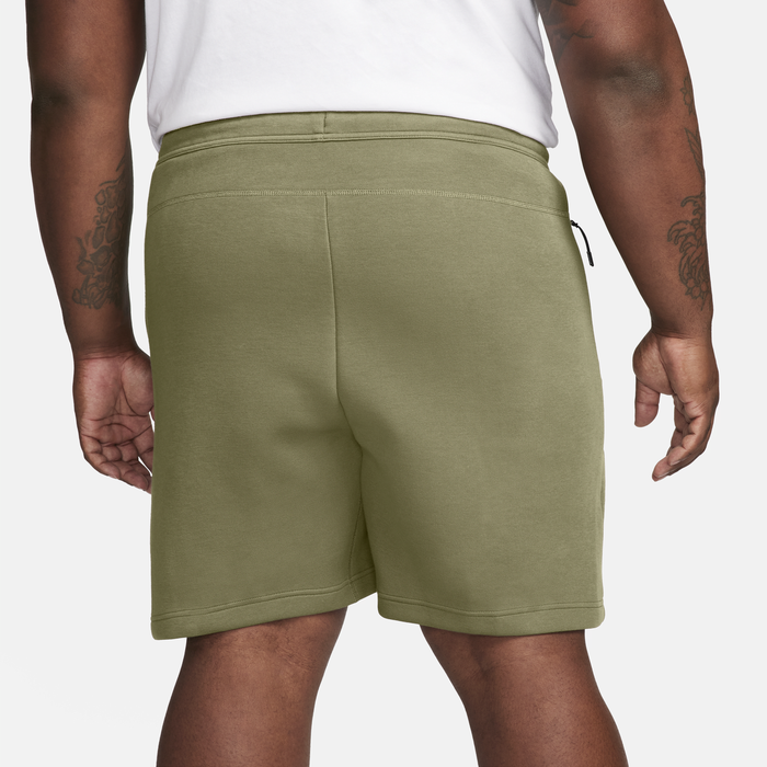 Nike tech fleece shorts top green