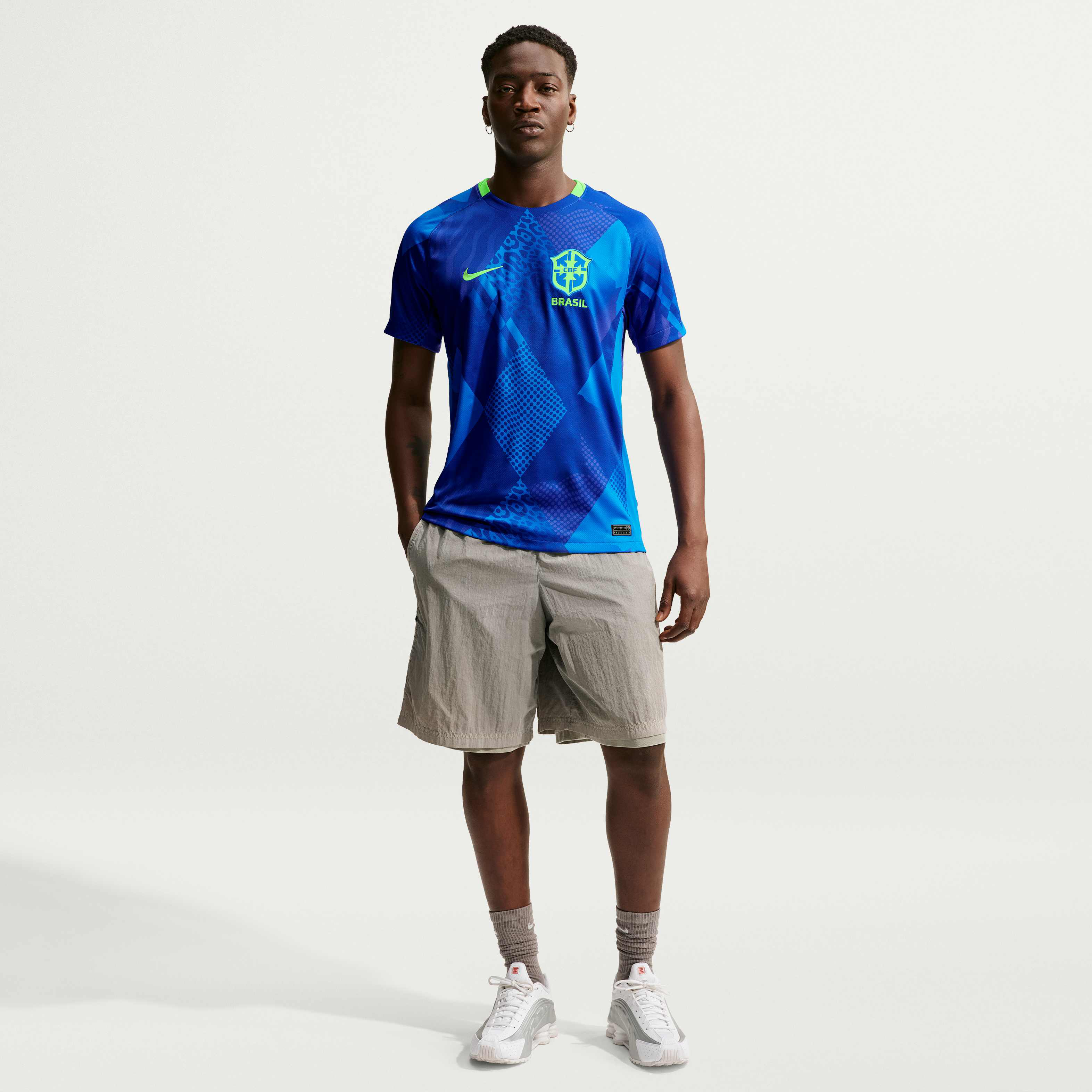 Brazil 2025 Stadium Away (Women's Team) image number 3