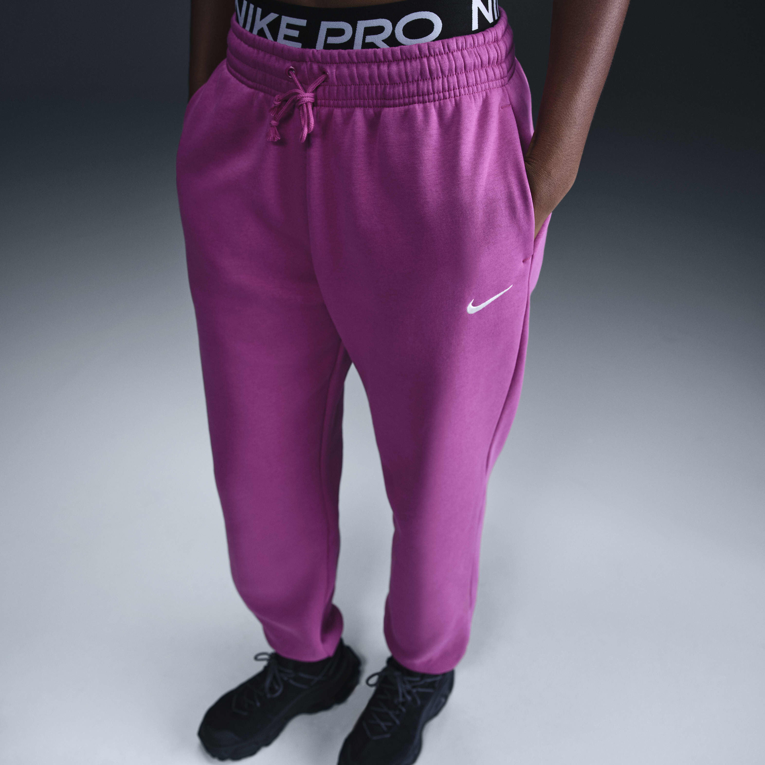 Buy Nike Sportswear Phoenix Fleece Women s High Waisted Oversized Tracksuit Bottoms Nike Saudi Official