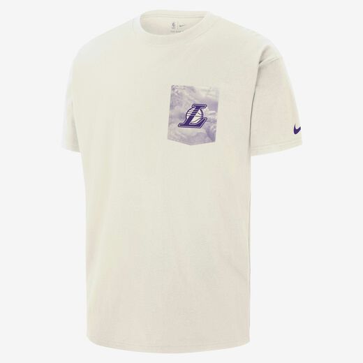 Athletes-نايكي, لوس انجلوس ليكرز كورت سايد, تيشيرت نايكي ان بي ايه ماكس90 للرجال