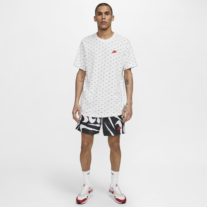 Buy Nike Sportswear Swoosh Men's T-Shirt White/Black/University