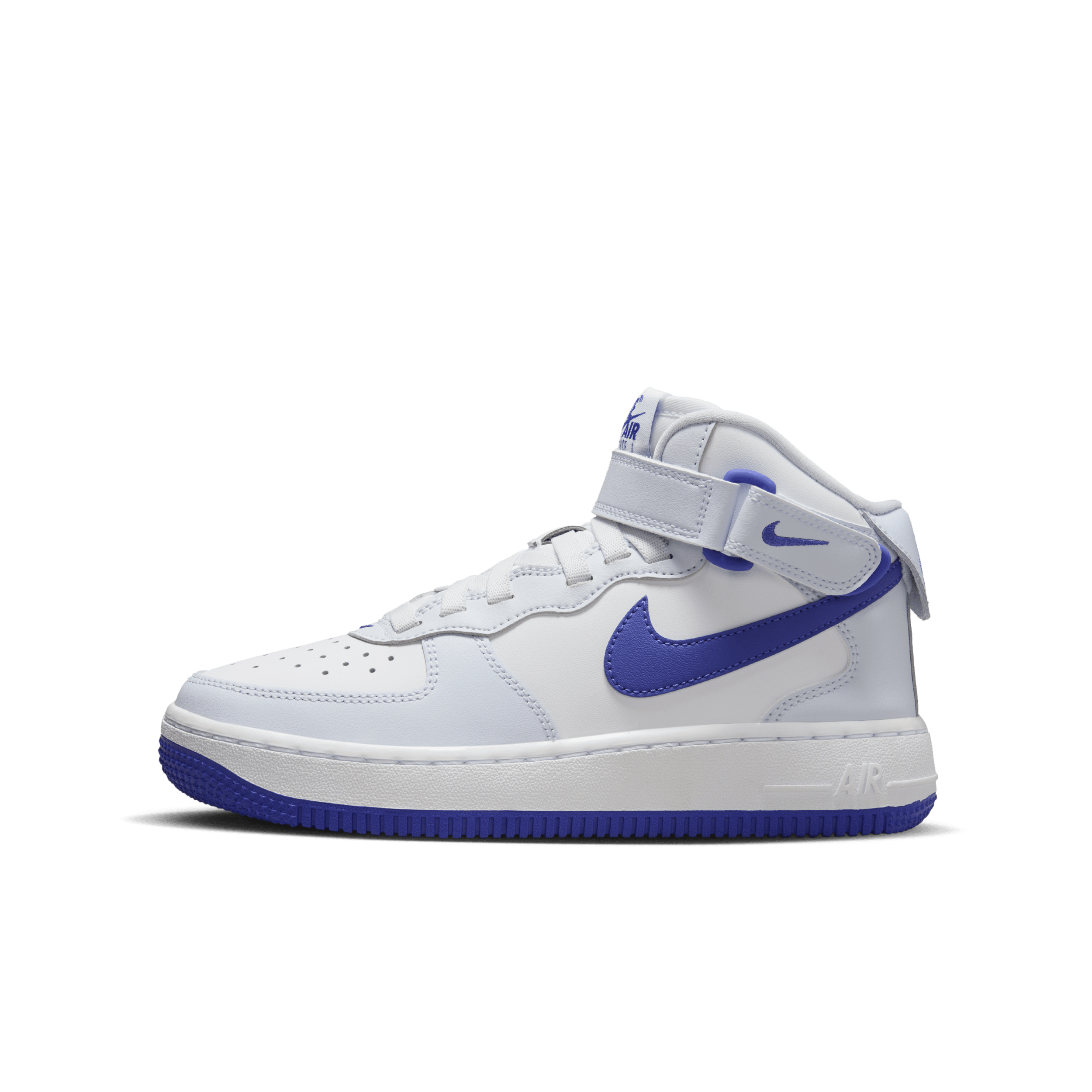 Royal blue air force 1 mid best sale