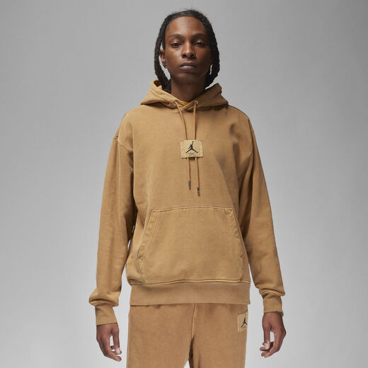 Hoodies & Sweatshirts-JRDN, Jordan Flight Fleece, Men's Washed Pullover Hoodie Hoodies & Sweatshirts-JRDN, Jordan Flight Fleece, Men's Washed Pullover Hoodie