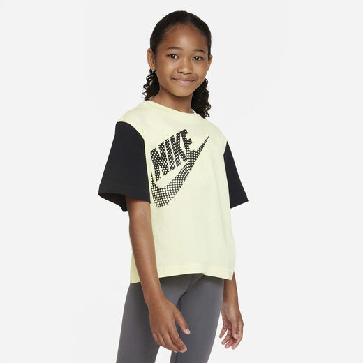 Nike Kids - T-Shirts & Tops-Nike, Nike Sportswear Essential, Older Kids' (Girls') Dance T-Shirt Nike Kids - T-Shirts & Tops-Nike, Nike Sportswear Essential, Older Kids' (Girls') Dance T-Shirt