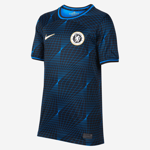 Kits & Jerseys-Nike, Chelsea F.C. 2023/24 Stadium Away, Older Kids' Nike Dri-FIT Football Shirt