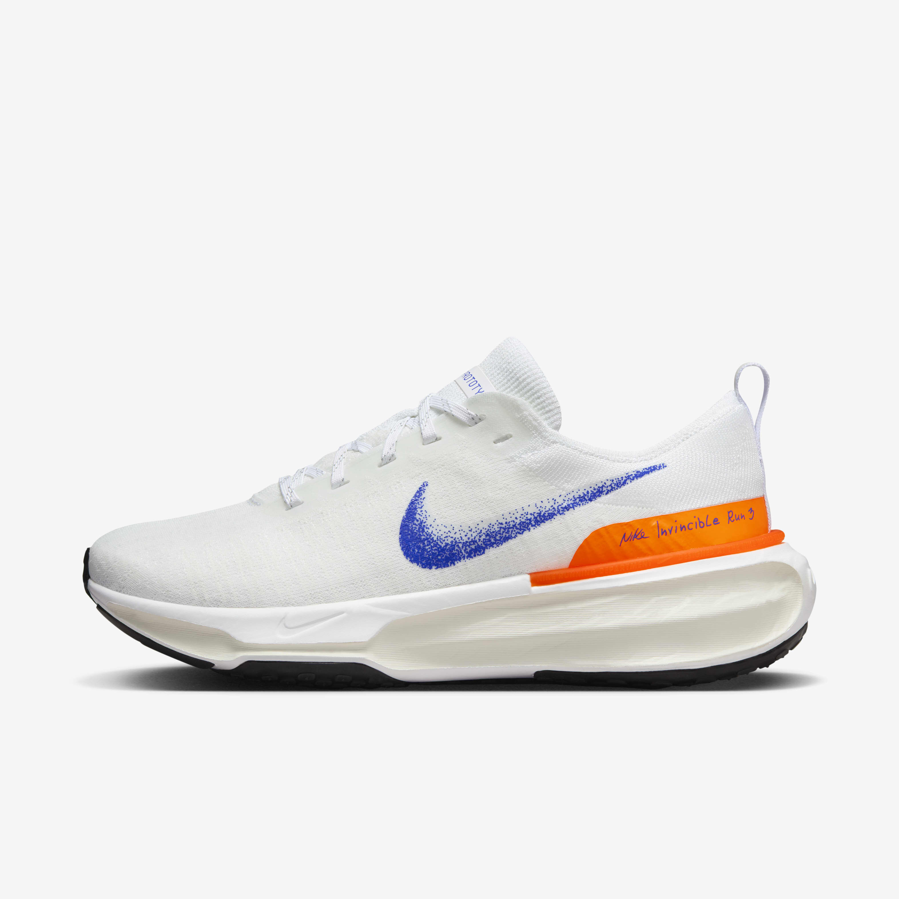 Nike white and orange trainers outlet