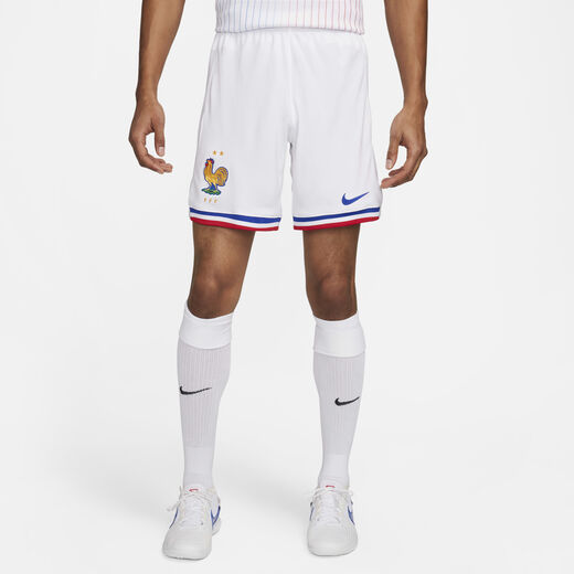 Clothing-Nike, FFF 2024 Stadium Home, Men's Nike Dri-FIT Football Replica Shorts