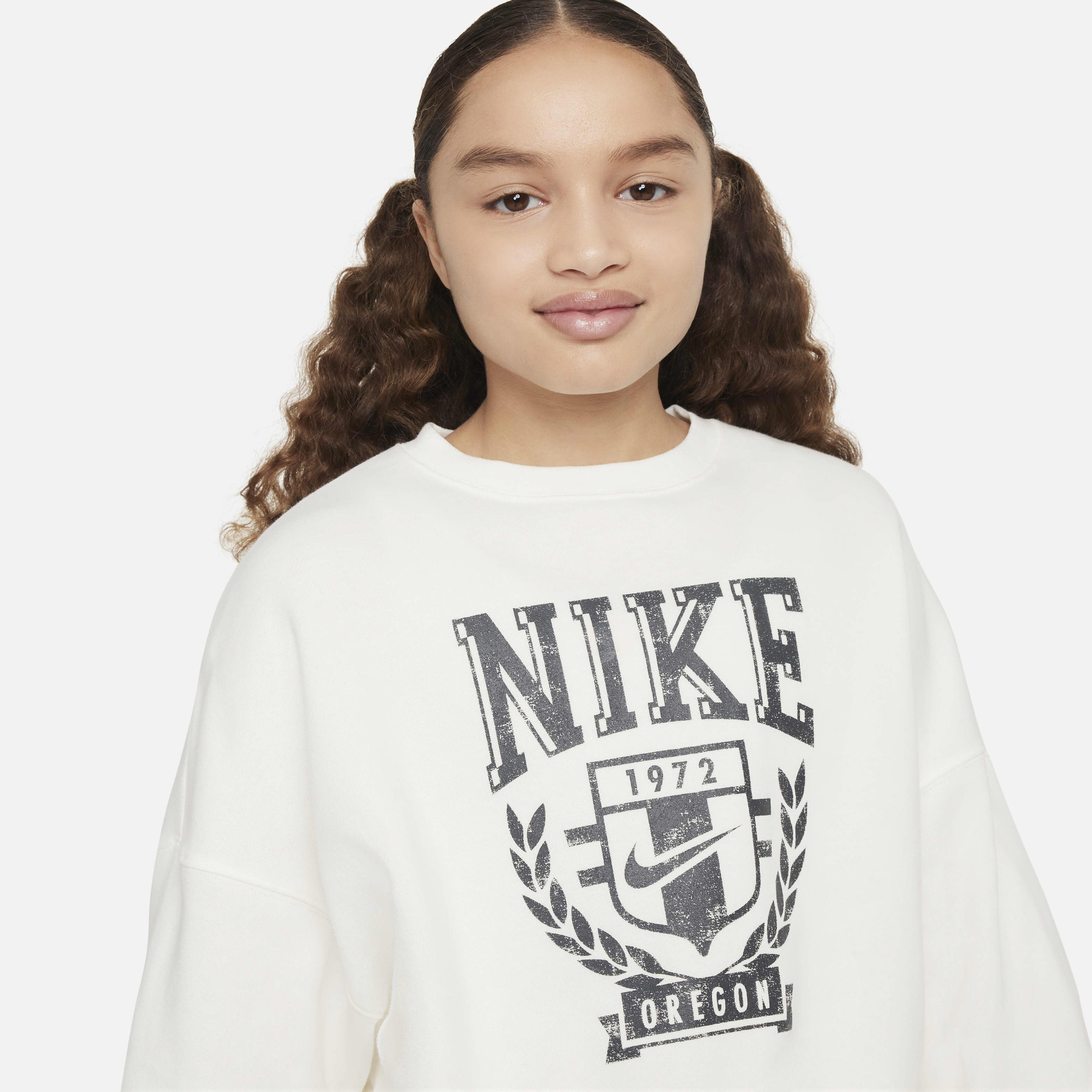 Buy Nike Sportswear Older Kids' (Girls') Oversized Fleece