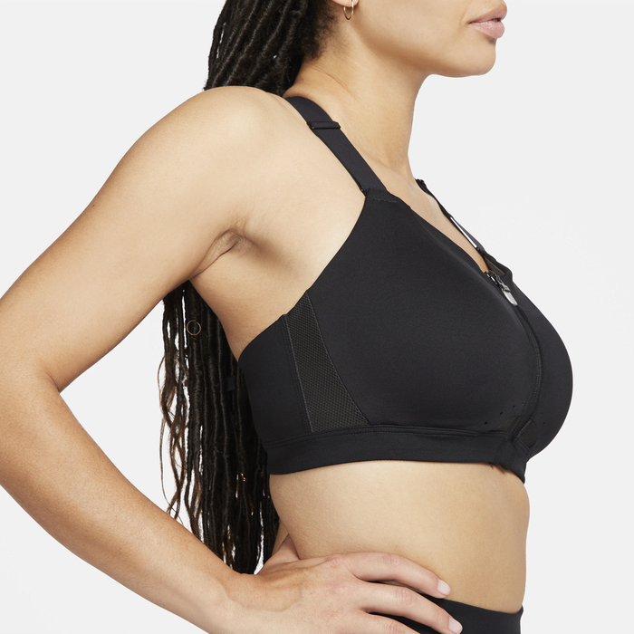 Nike Alpha Women's High-Support Padded Zip-Front Sports Bra