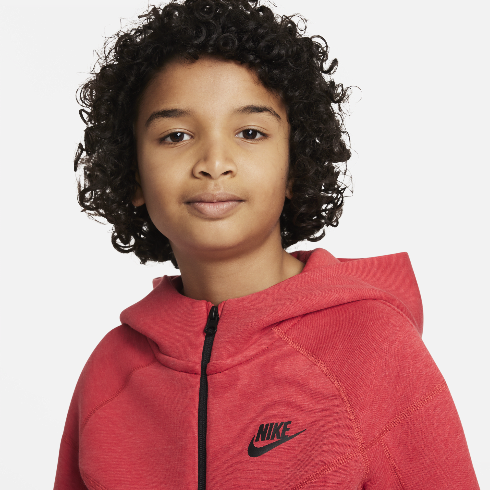 Nike tech fleece clearance women's red