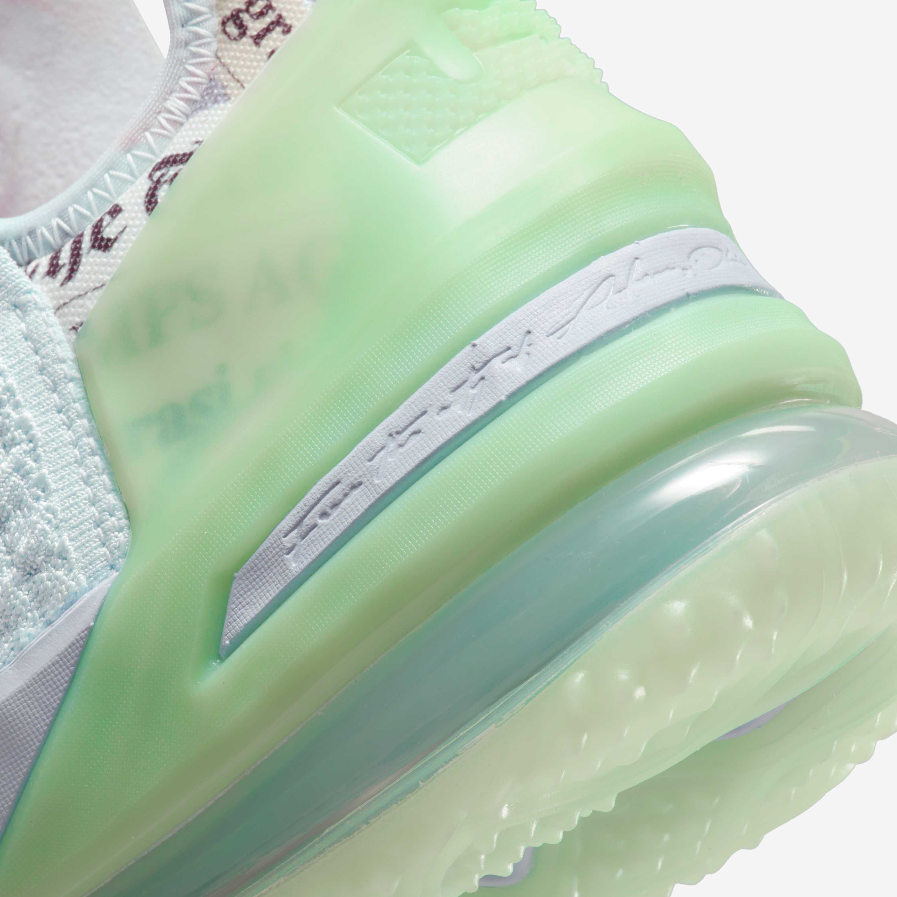 LeBron 18 'Black/Electric Green' image number 7