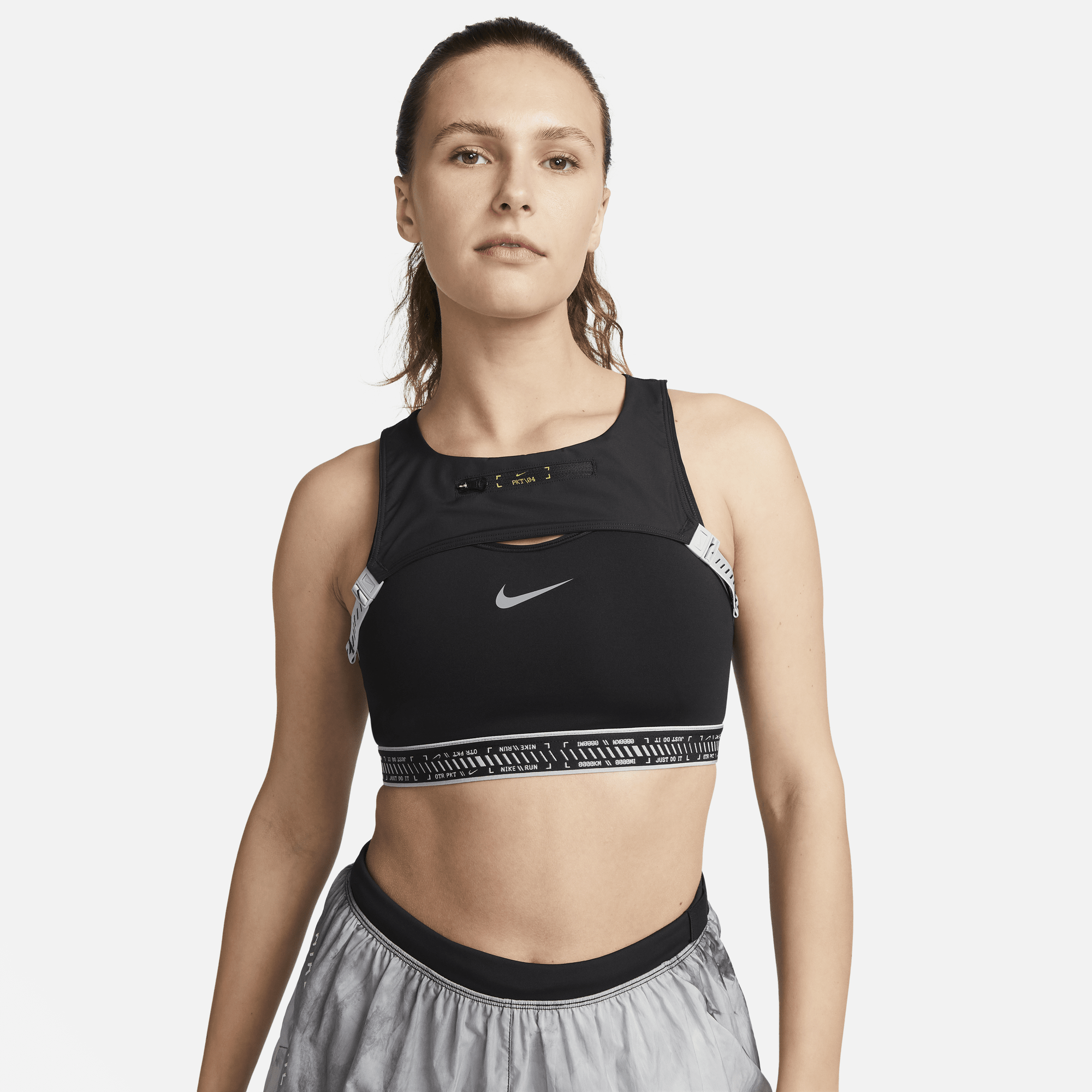 Shop Swoosh On The Run Women's Medium-Support Lightly Lined Sports Bra with  Pack