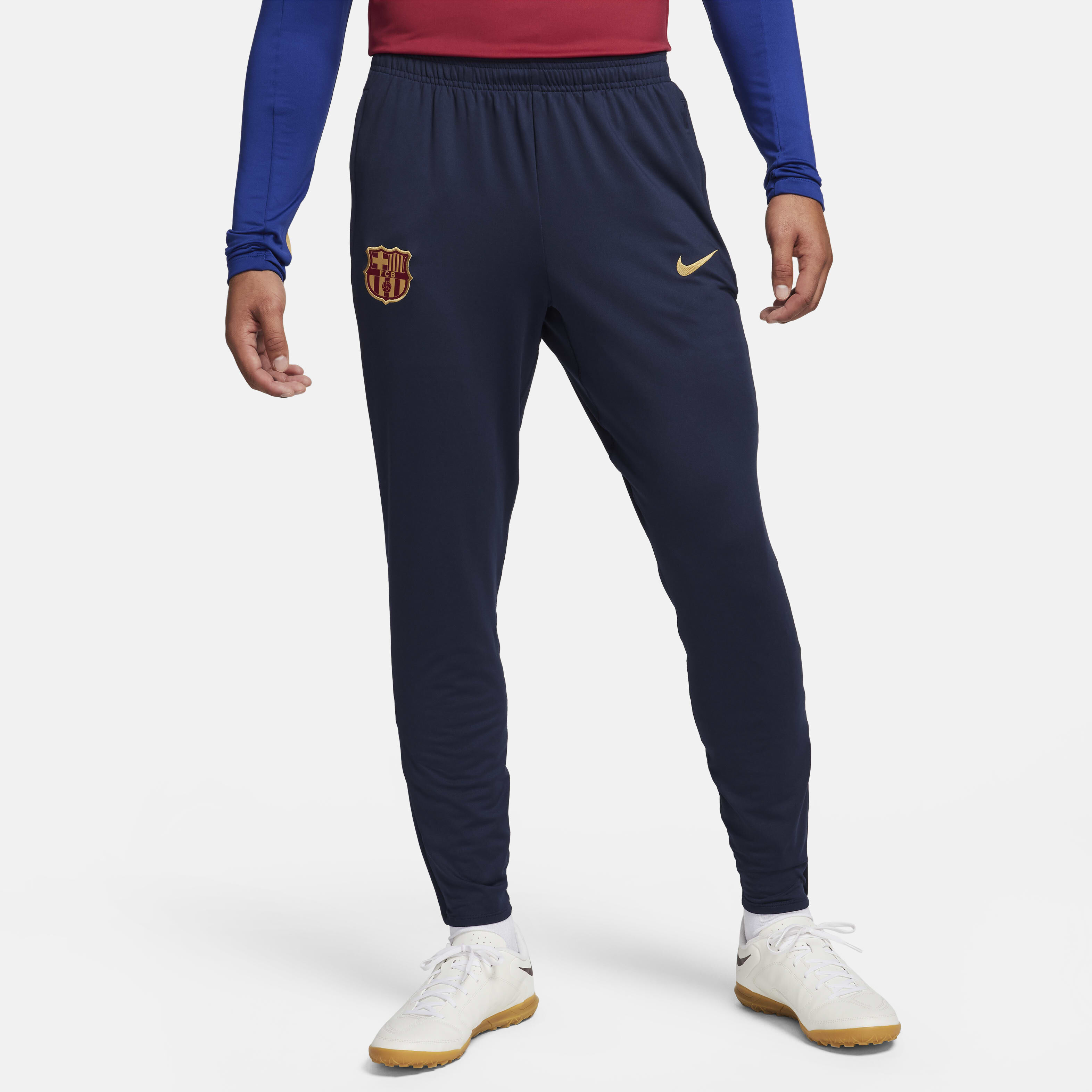 Buy F.C. Barcelona Strike Men s Nike Dri FIT Football Pants Obsidian Club Gold Club Gold Nike Saudi Official